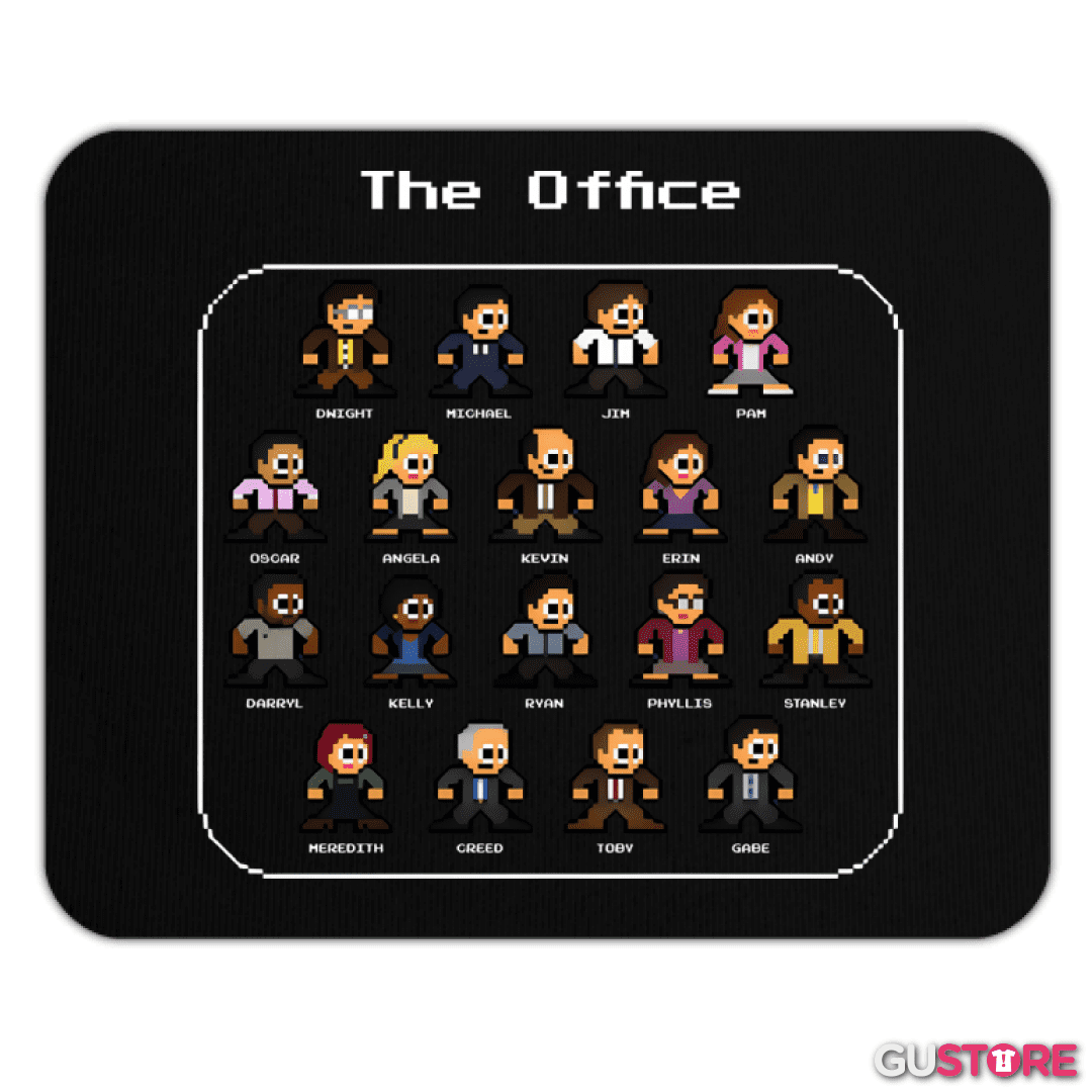 Mousepad The Office 8bits