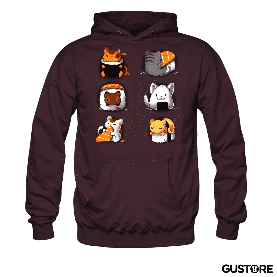 Polerón Canguro Sushi Gatitos