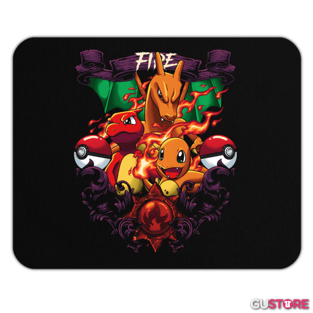 Mousepad Bestias de Fuego