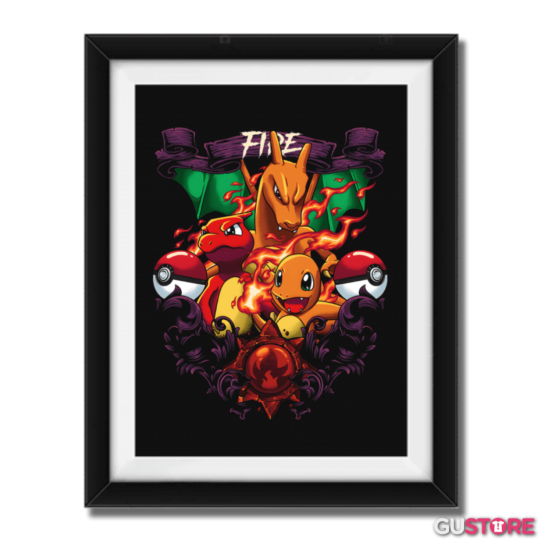 Cuadro decorativo Bestias de Fuego