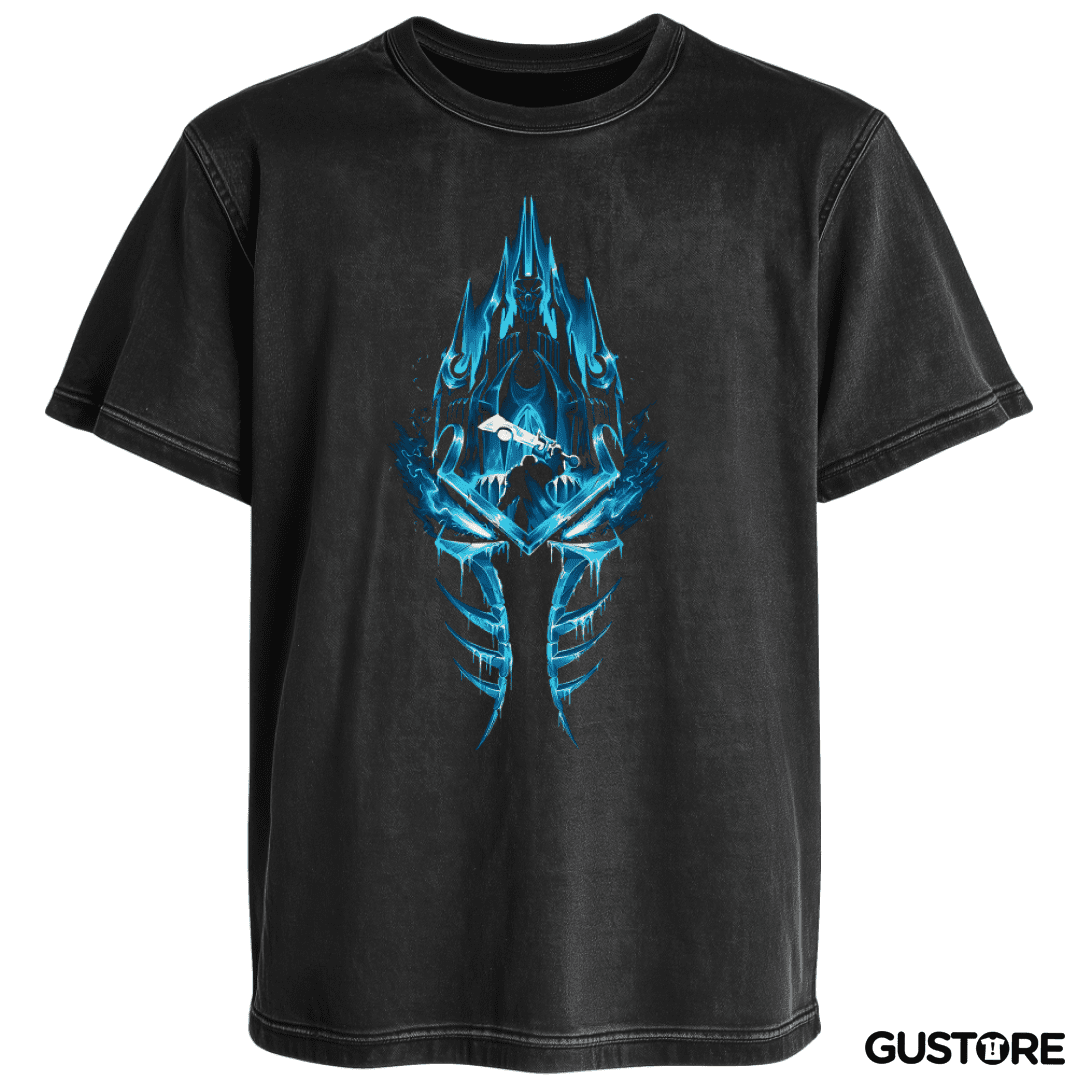 Polera desgastada Arthas Frozen throne