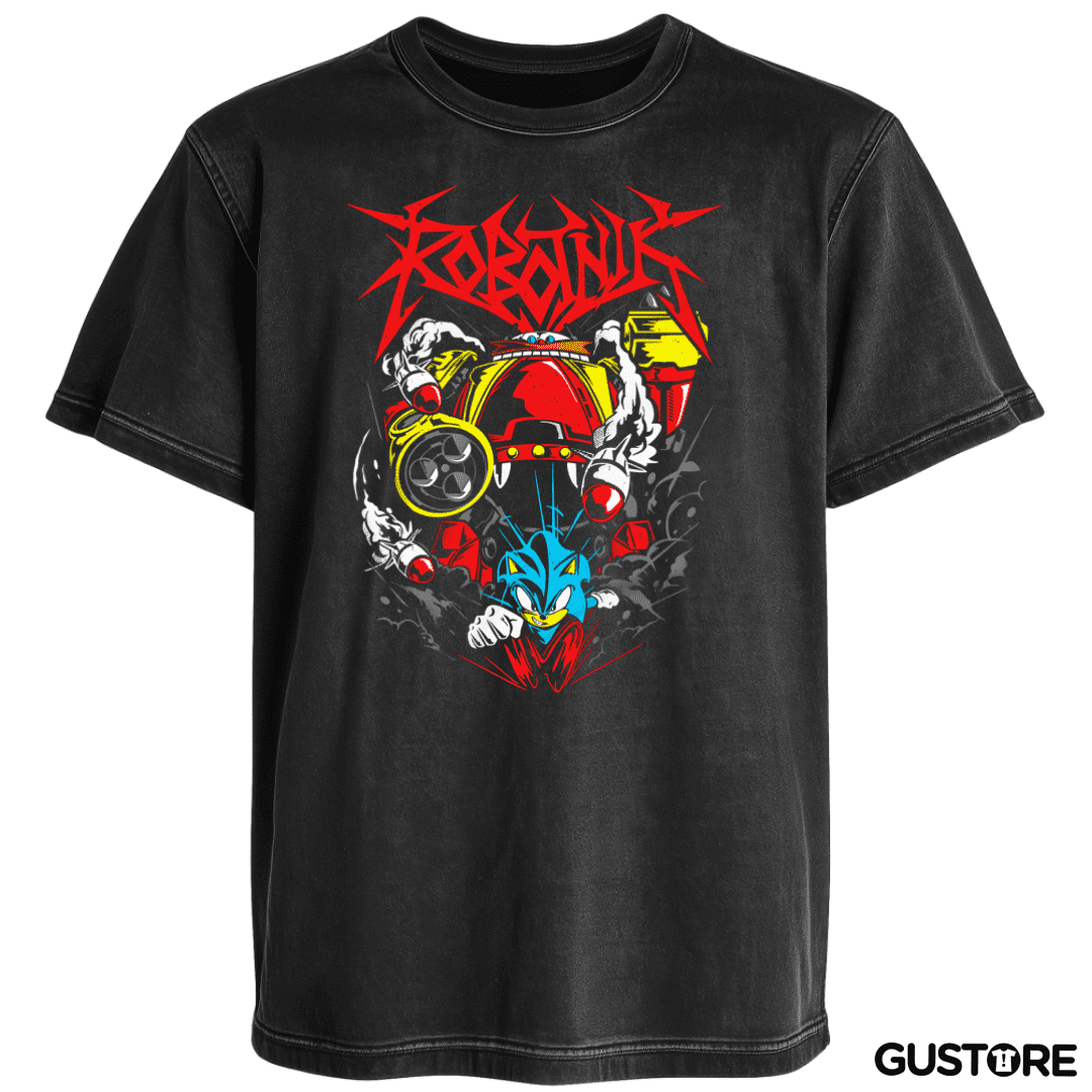 Polera desgastada Robotnik