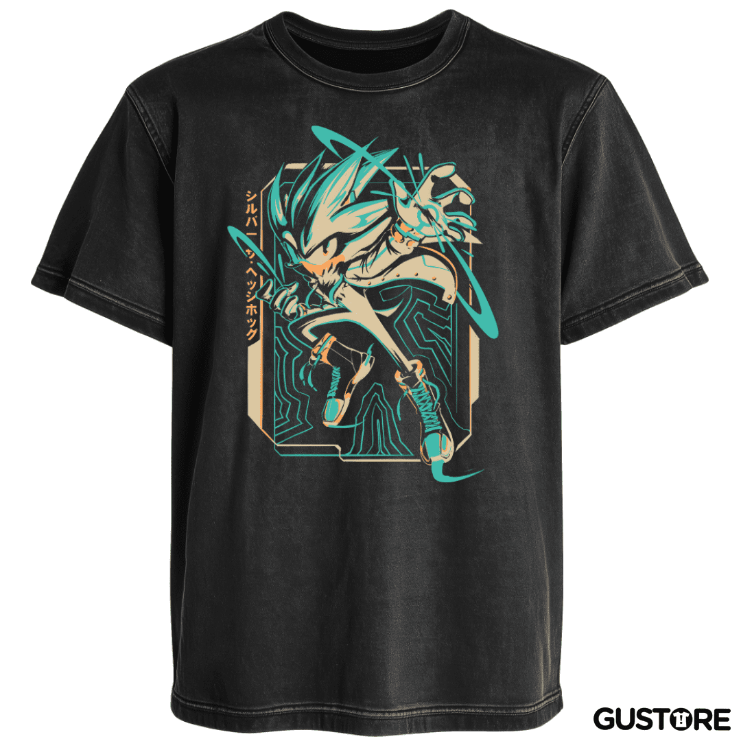 Polera desgastada Silver
