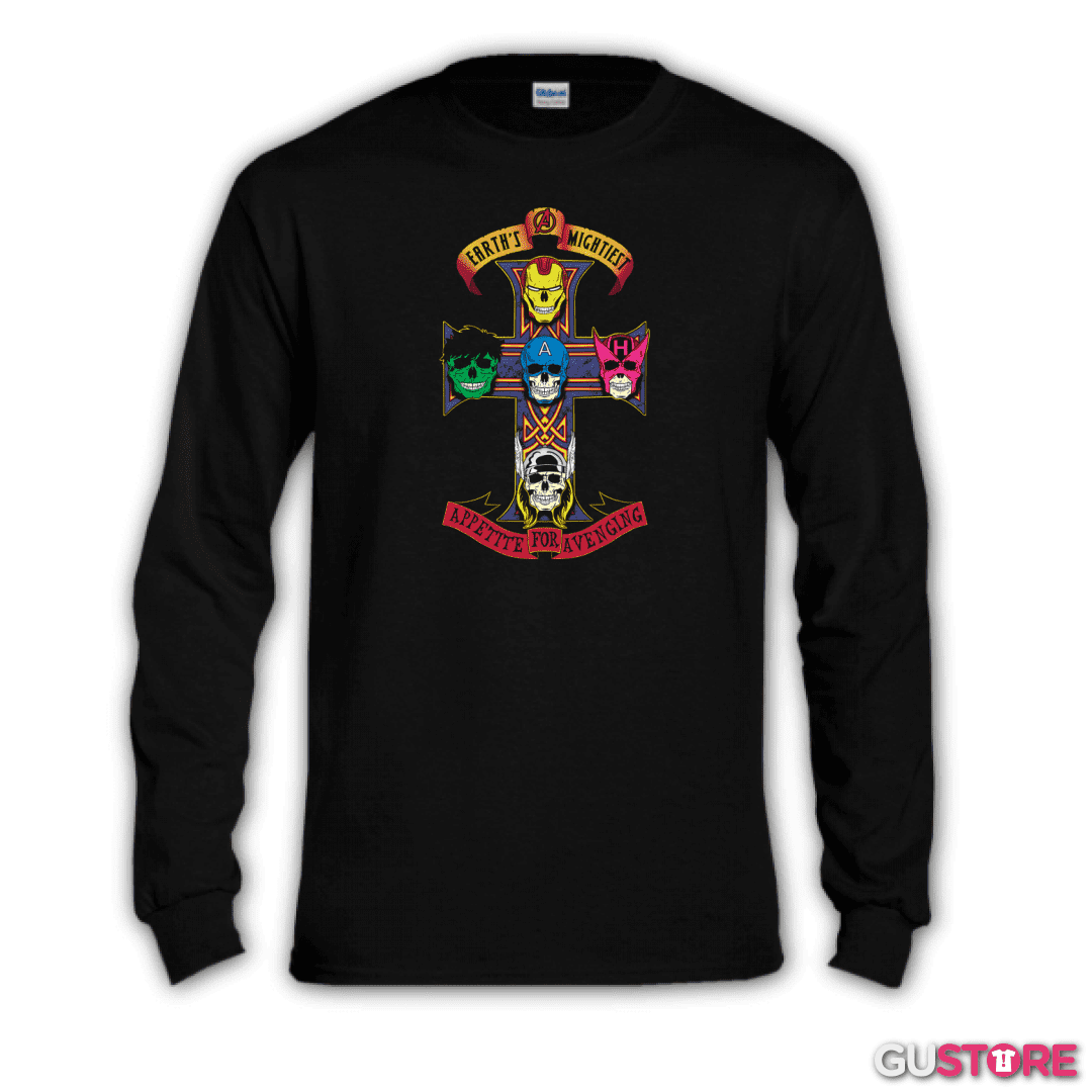 Polera manga larga Appetite For Avenging