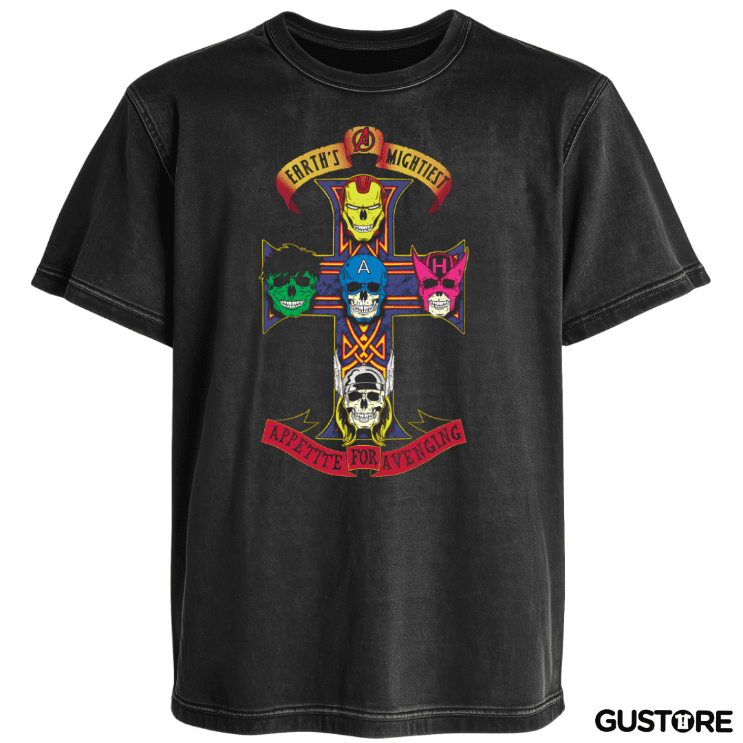 Polera desgastada Appetite For Avenging
