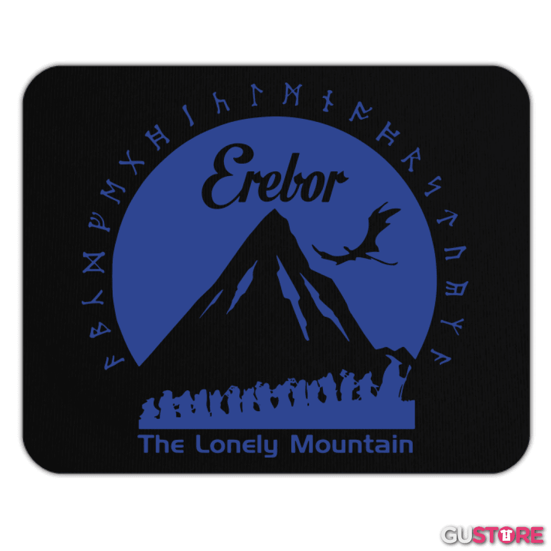 Mousepad Erebor The lonely mountain