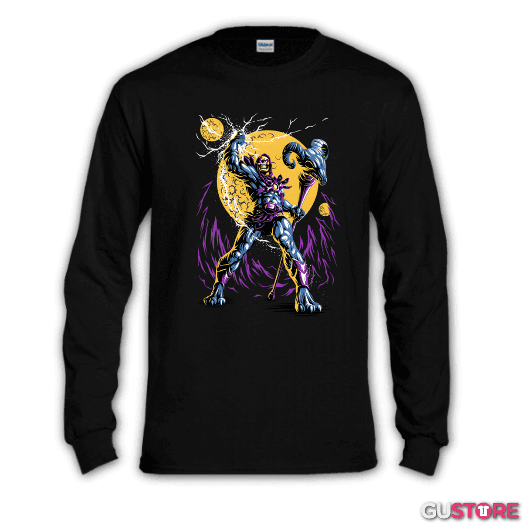 Polera manga larga Skeletor 2