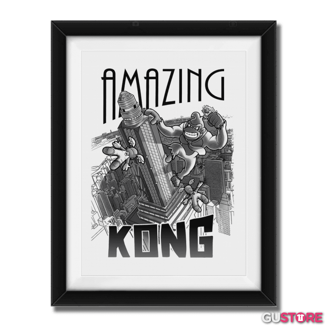 Cuadro decorativo Amzing Kong