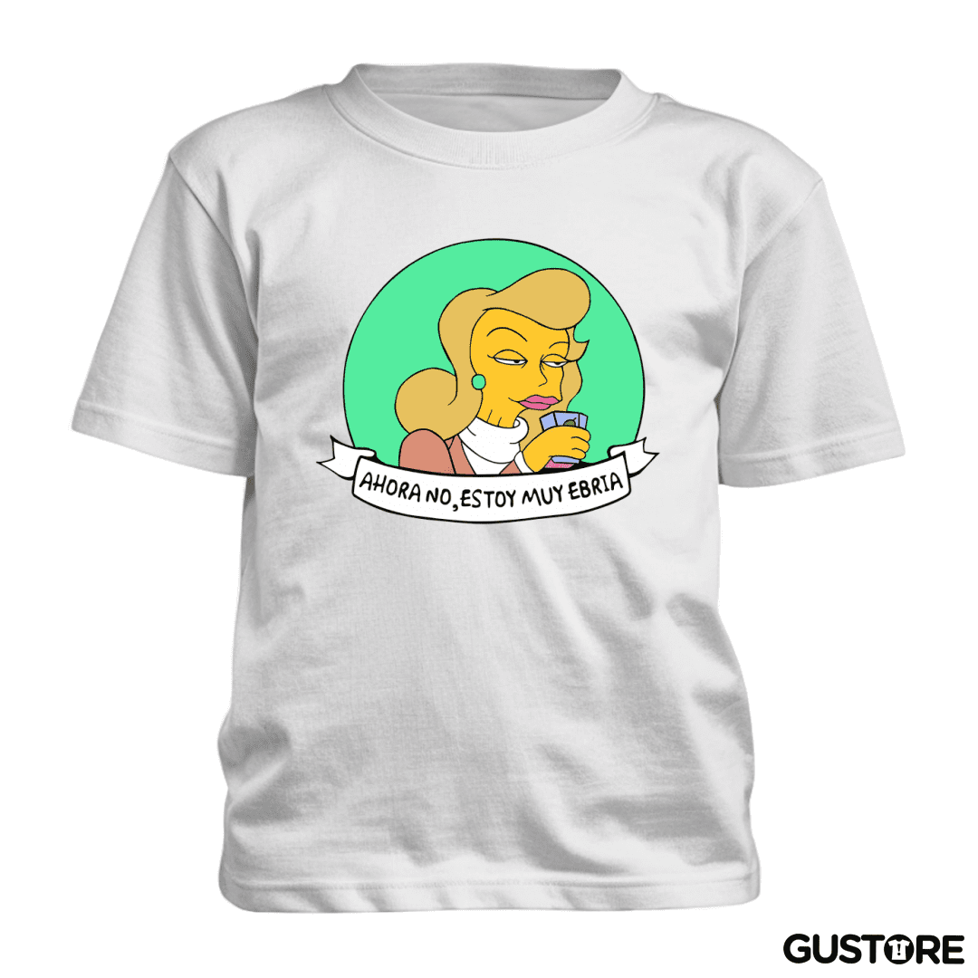 Polera de niño Estoy muy ebria
