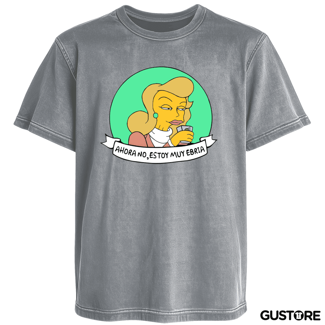 Polera desgastada Estoy muy ebria