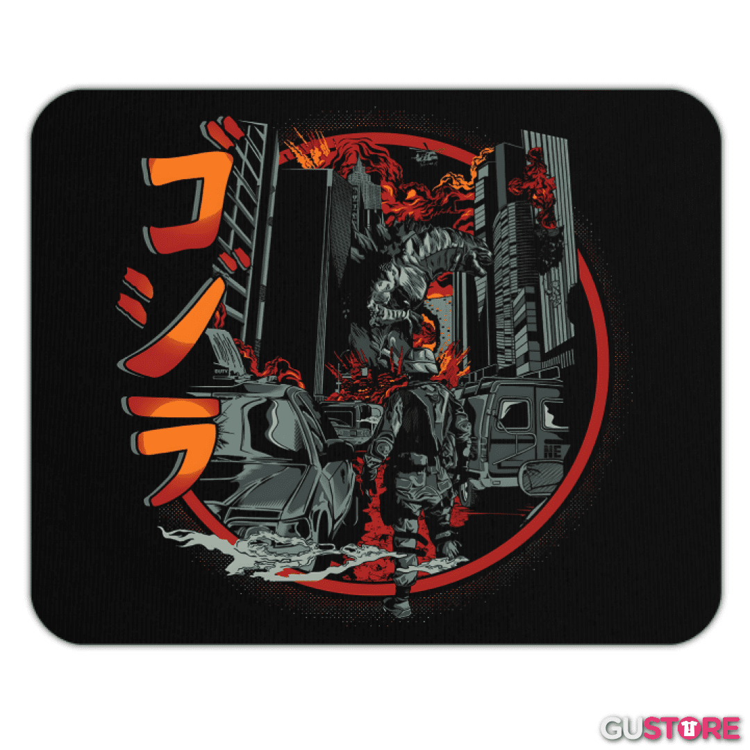 Mousepad Destrucción de Godzilla
