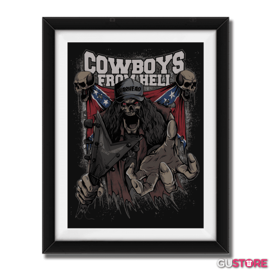 Cuadro decorativo Cowboys From Hell