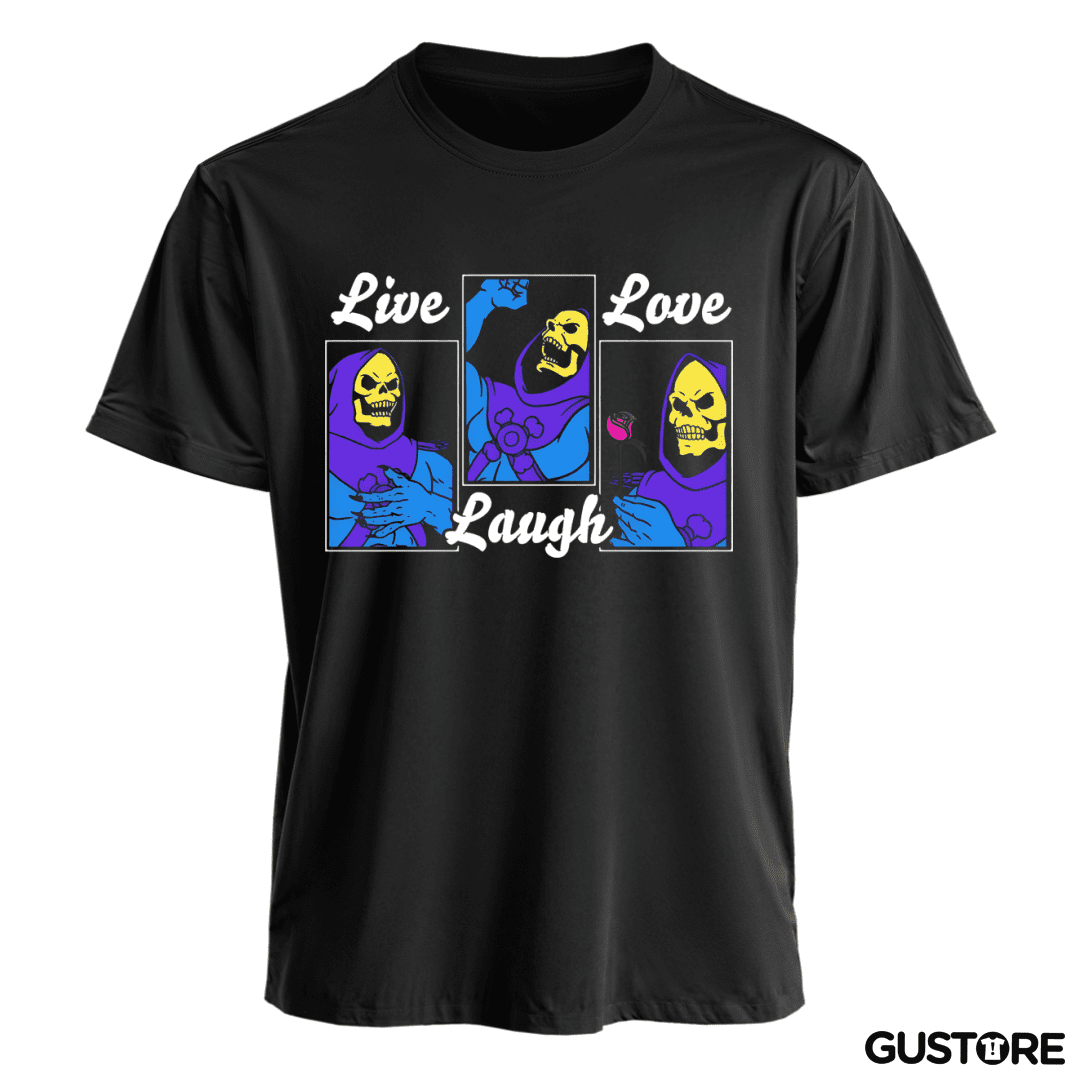 Polera Live Laugh Love
