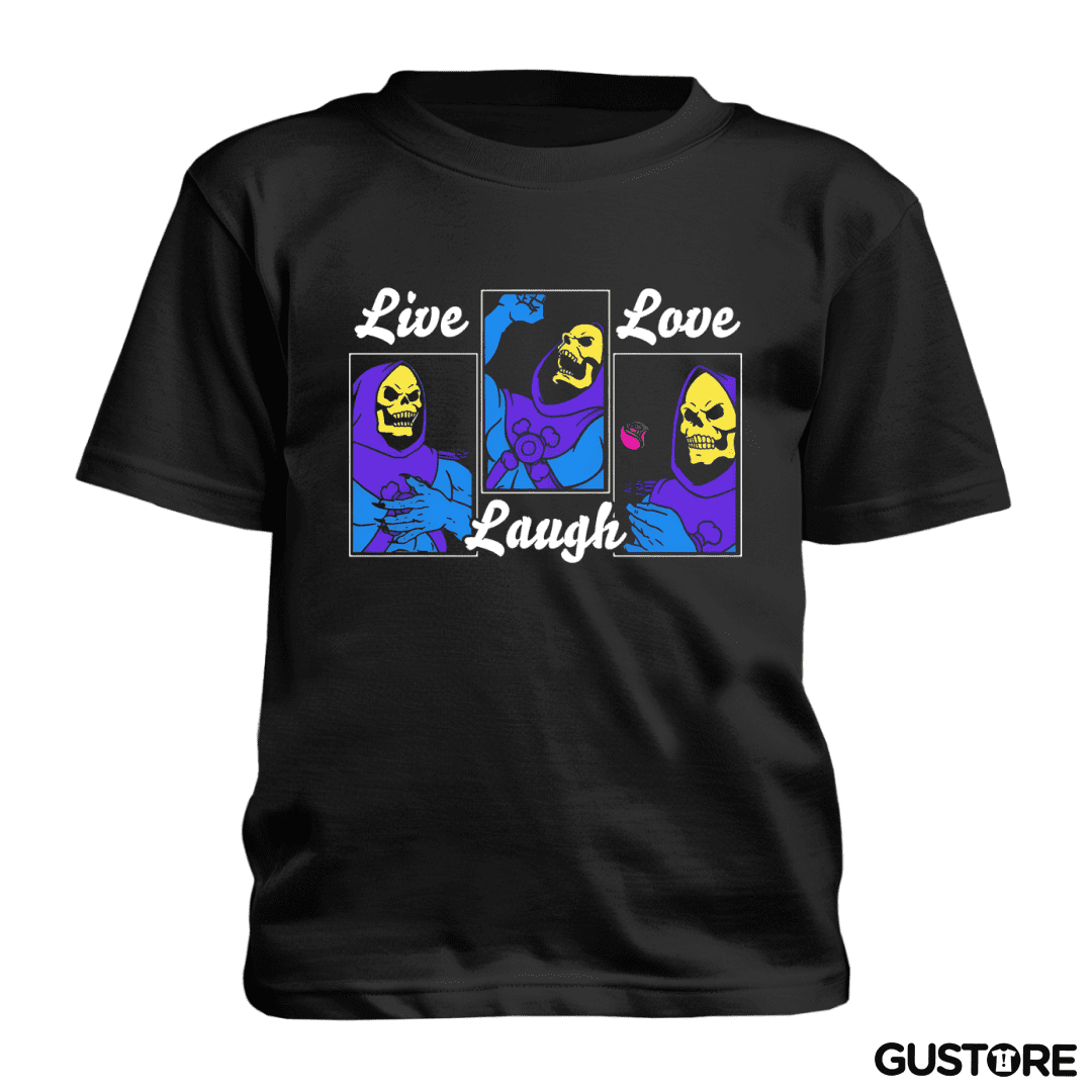 Polera de niño Live Laugh Love