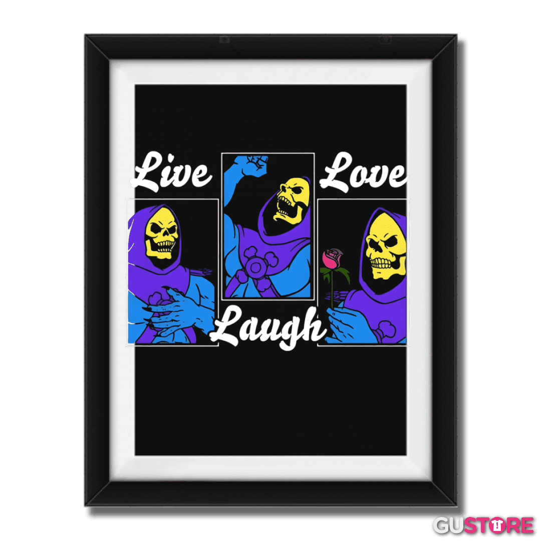Cuadro decorativo Live Laugh Love