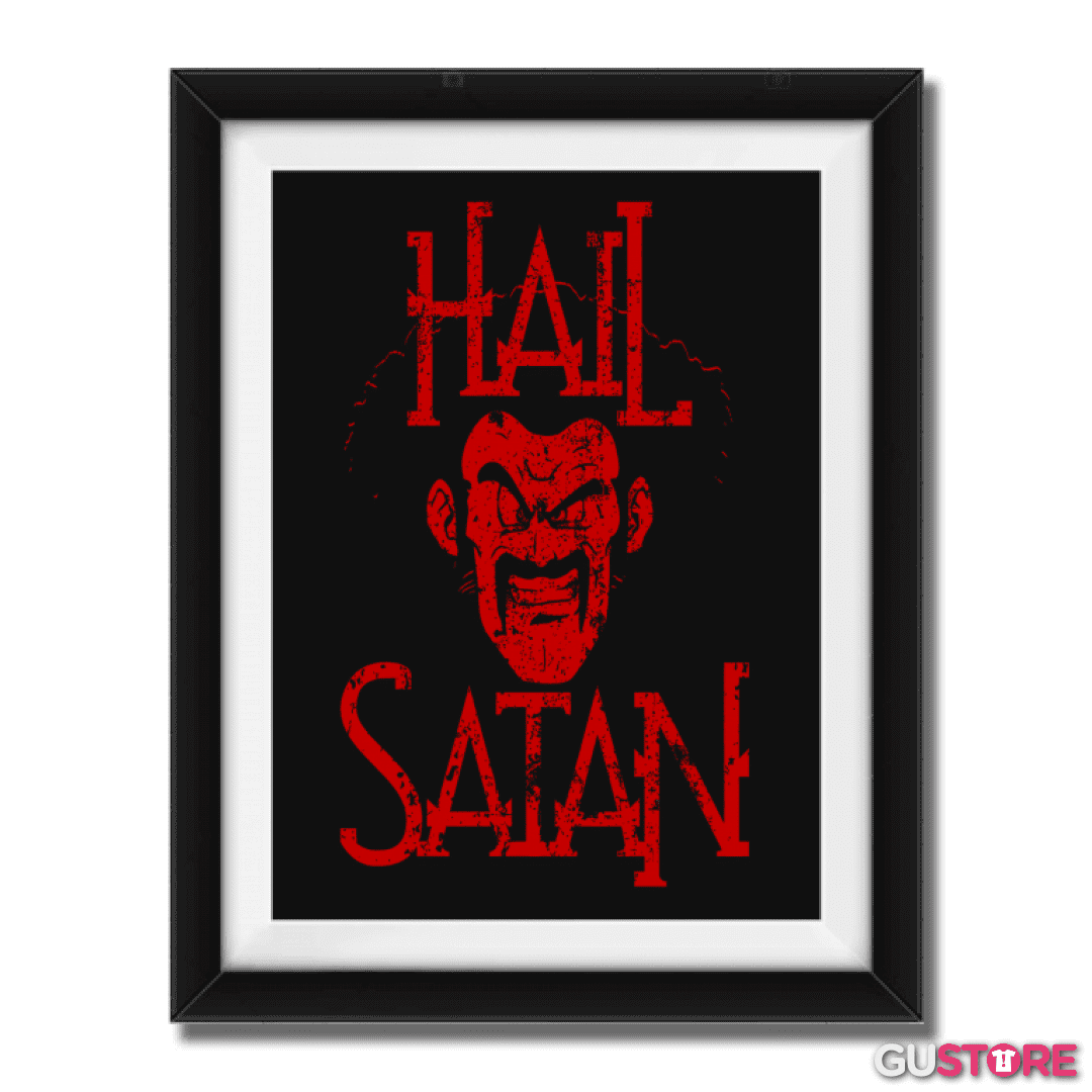 Cuadro decorativo Hail Satan