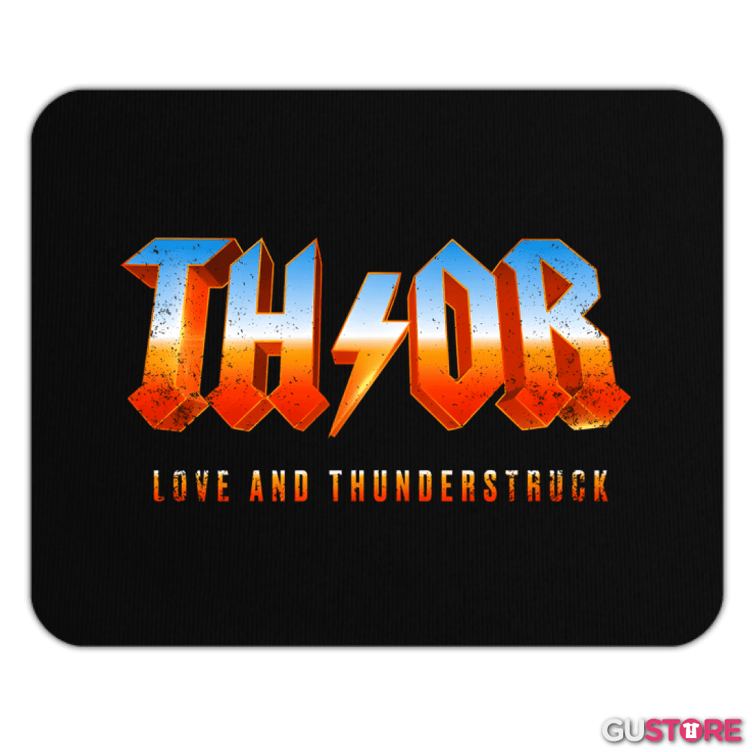 Mousepad Love and Thunderstruck