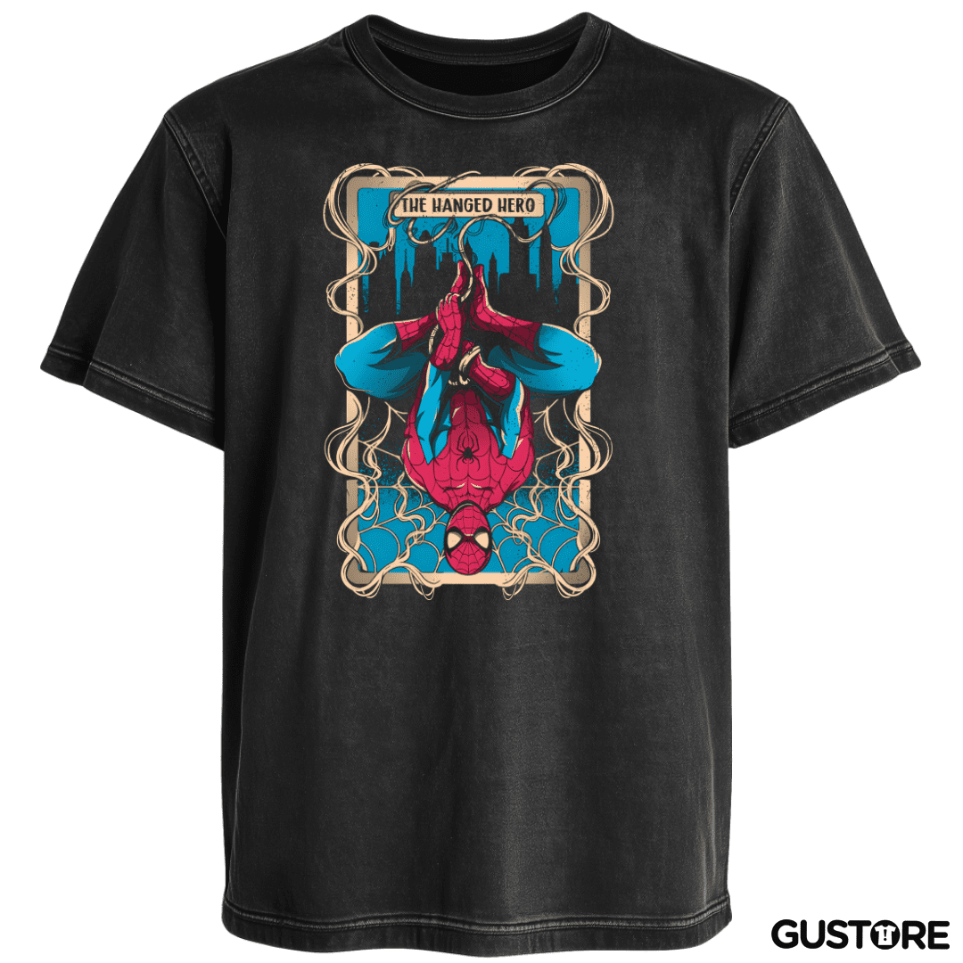 Polera desgastada The Hanged Hero