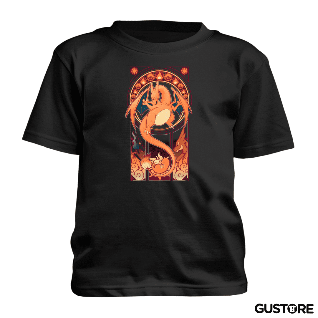 Polera de niño Dios Charizard