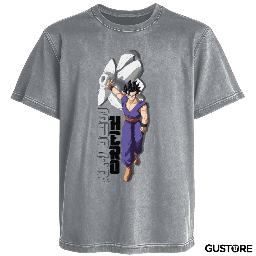 Polera desgastada Gohan Super Hero
