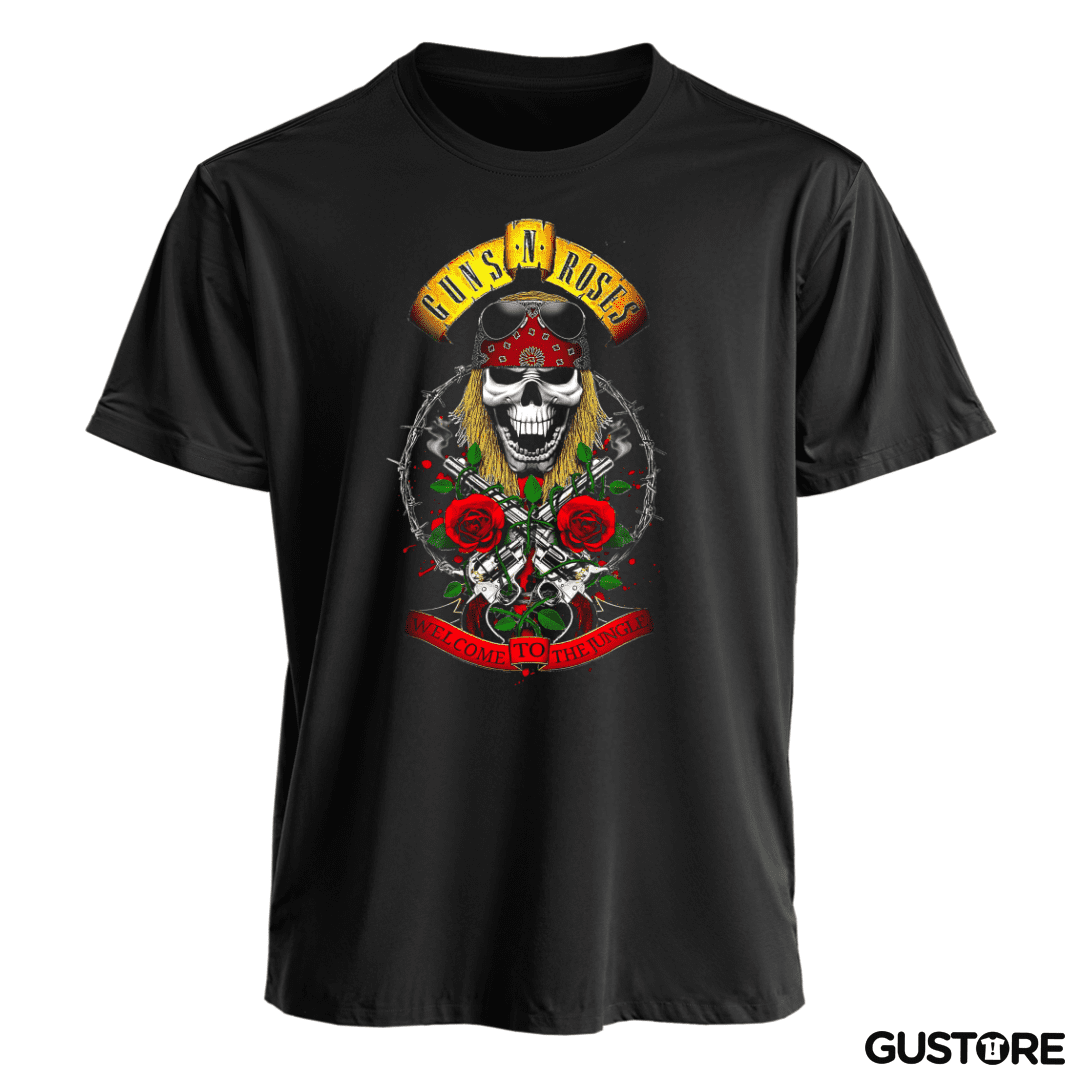 Polera GnR welcome to the jungle Axl