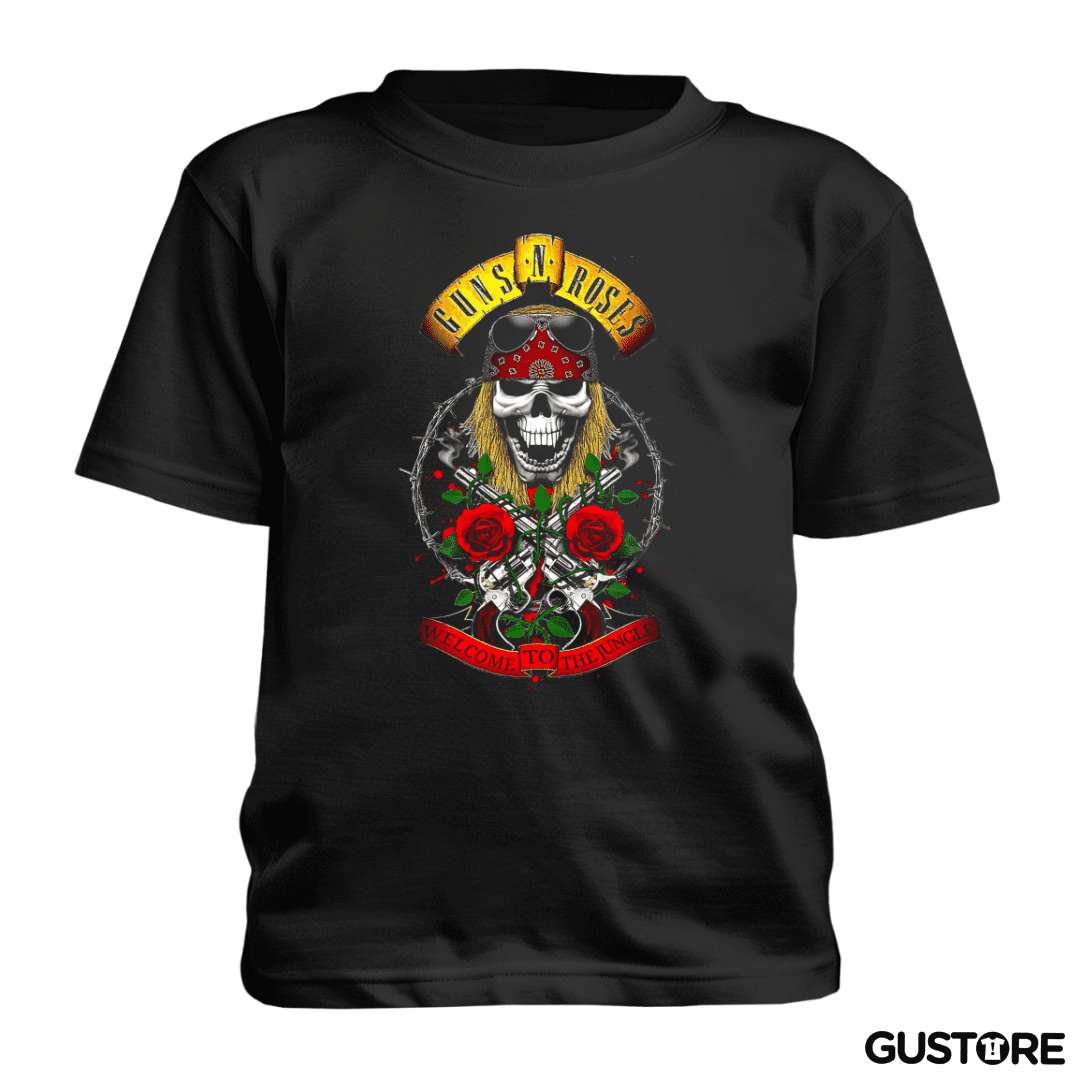 Polera de niño GnR welcome to the jungle Axl