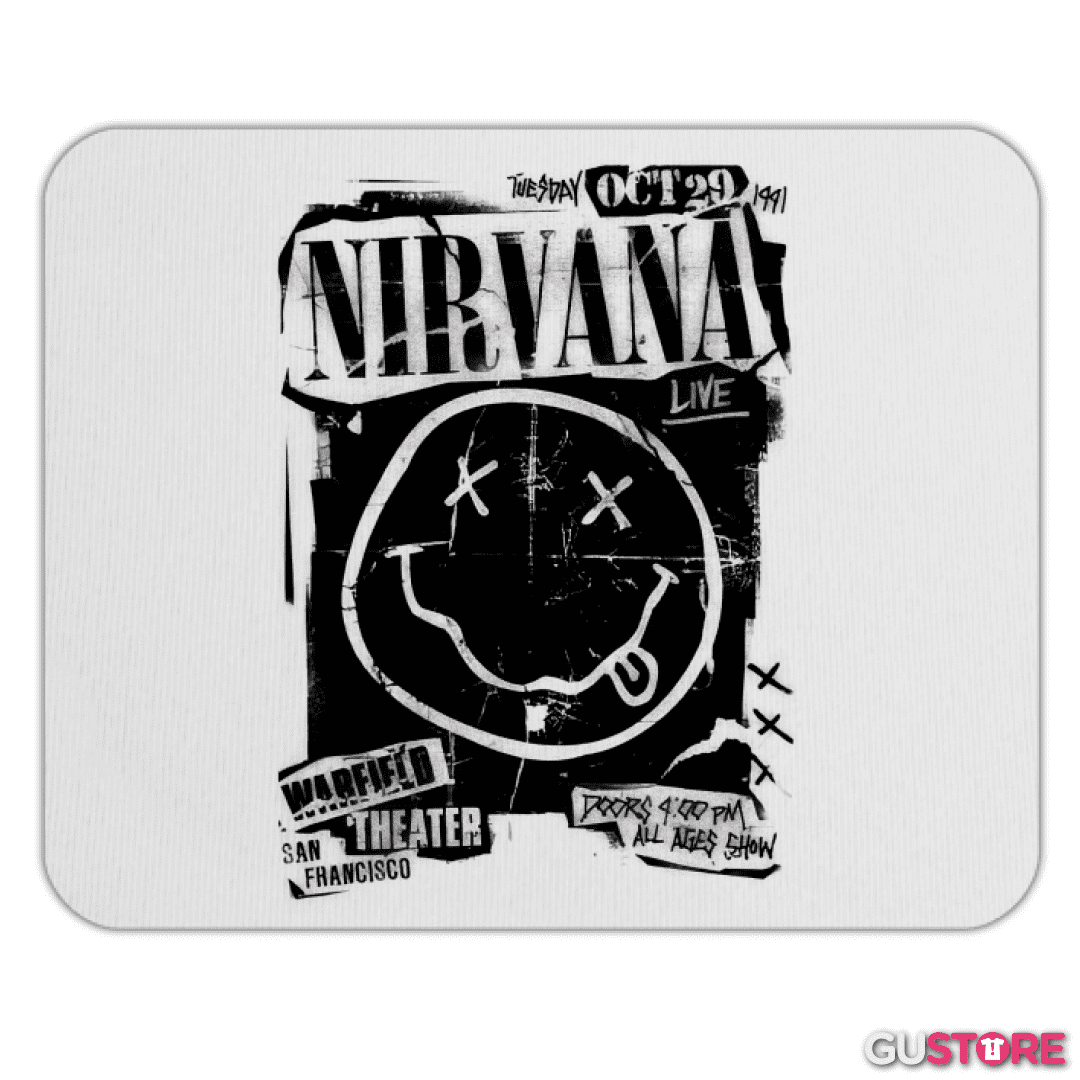 Mousepad Nirvana Live