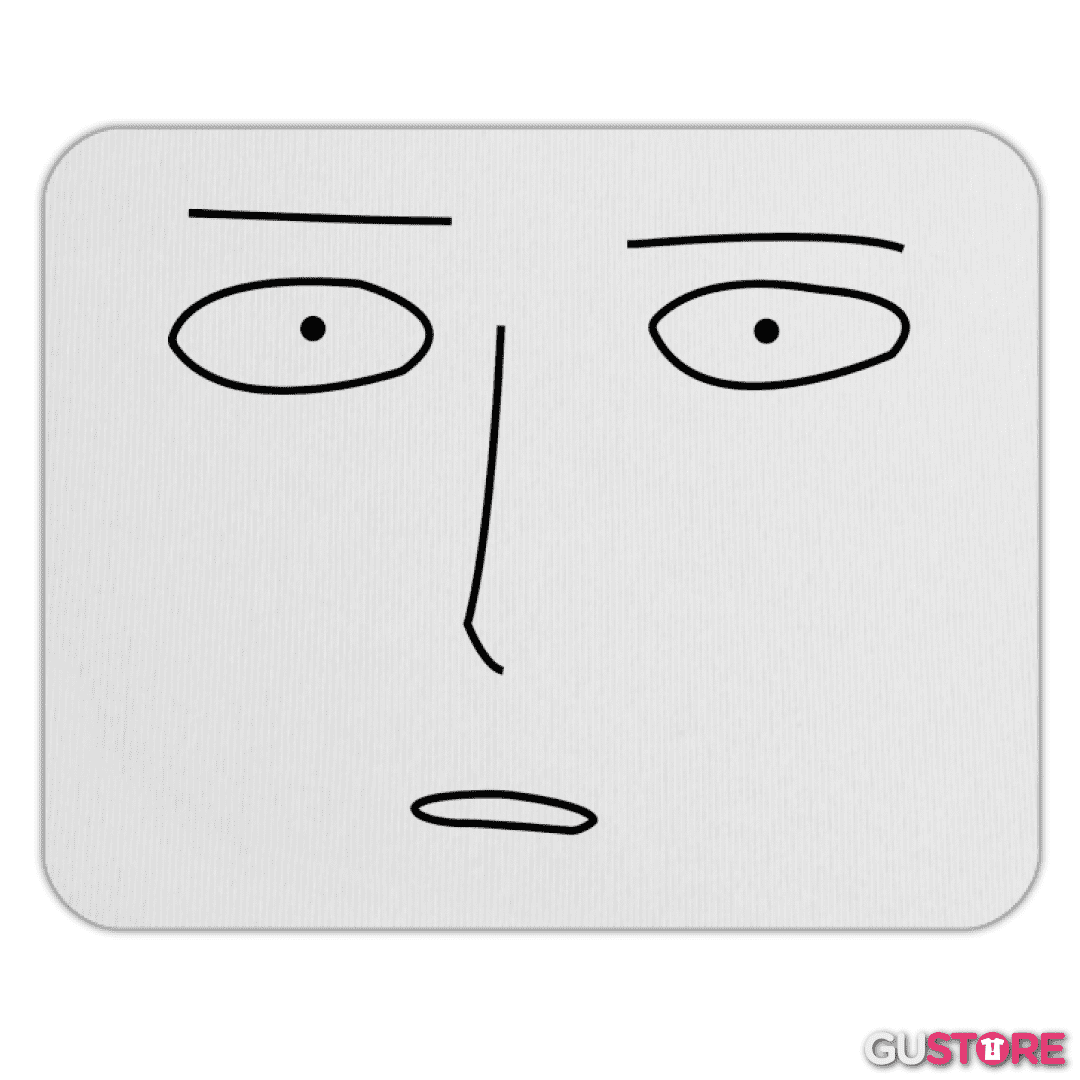 Mousepad Saitama Face