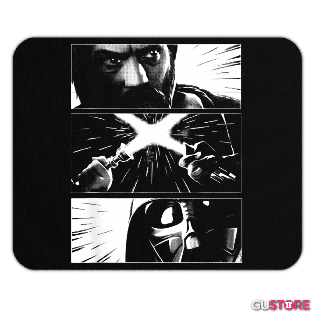 Mousepad Obi wan vs Darth Vader