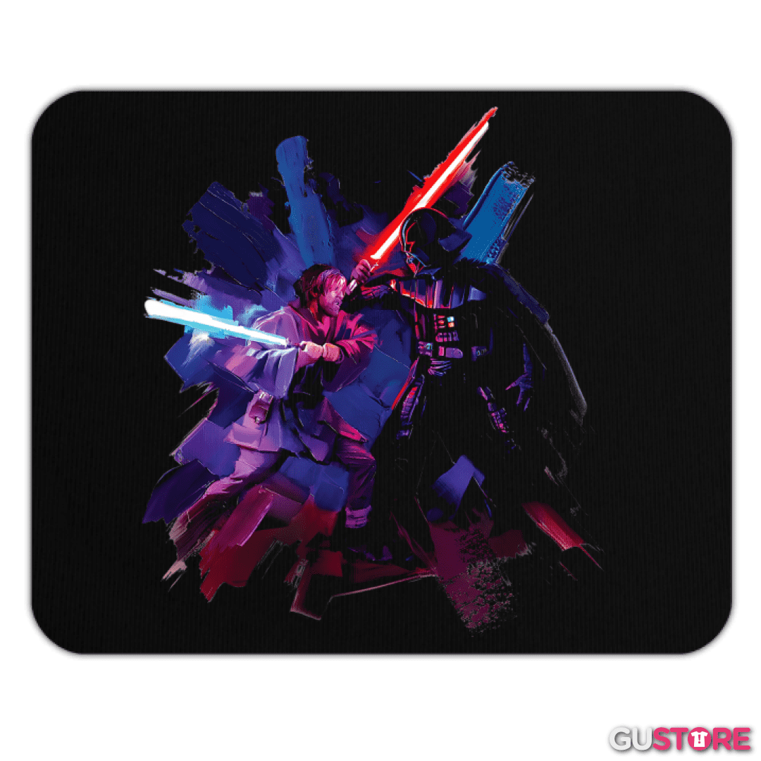 Mousepad Vader vs Kenobi 