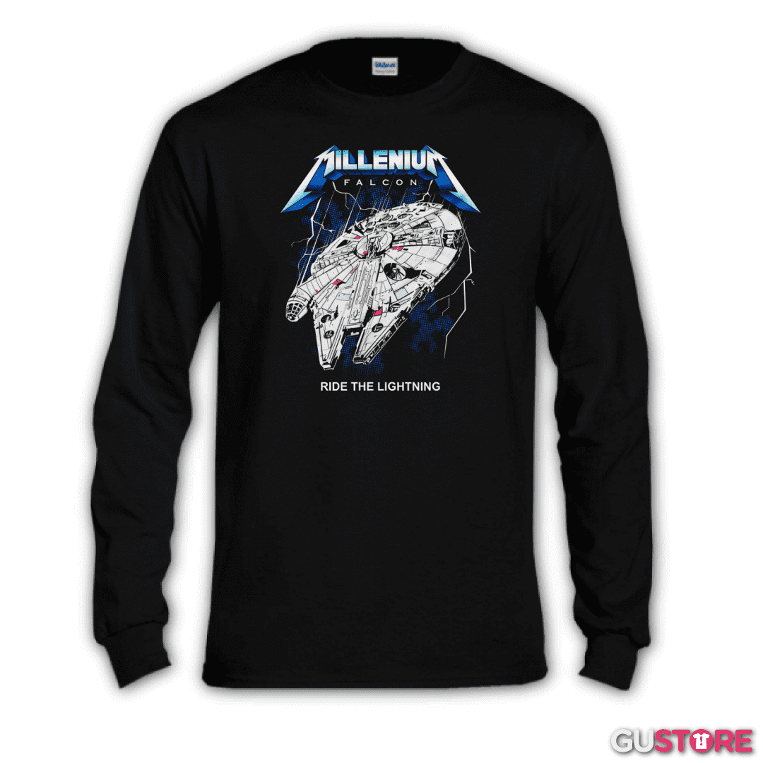 Polera manga larga Millenium Falcon