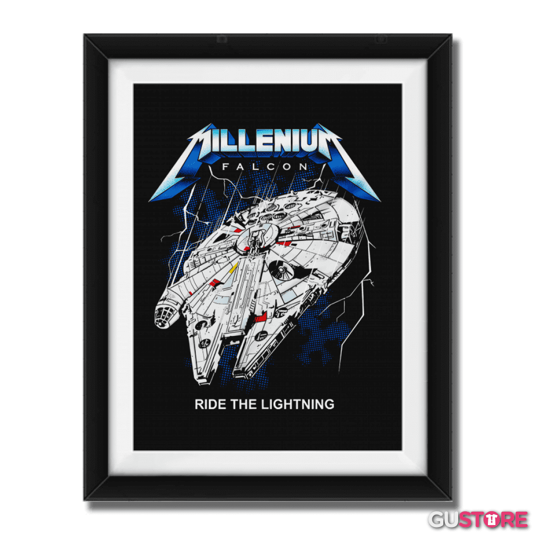 Cuadro decorativo Millenium Falcon