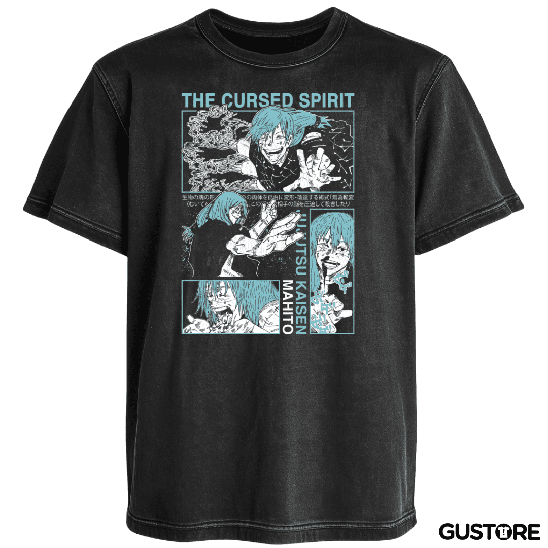 Polera desgastada Espíritu Maldito