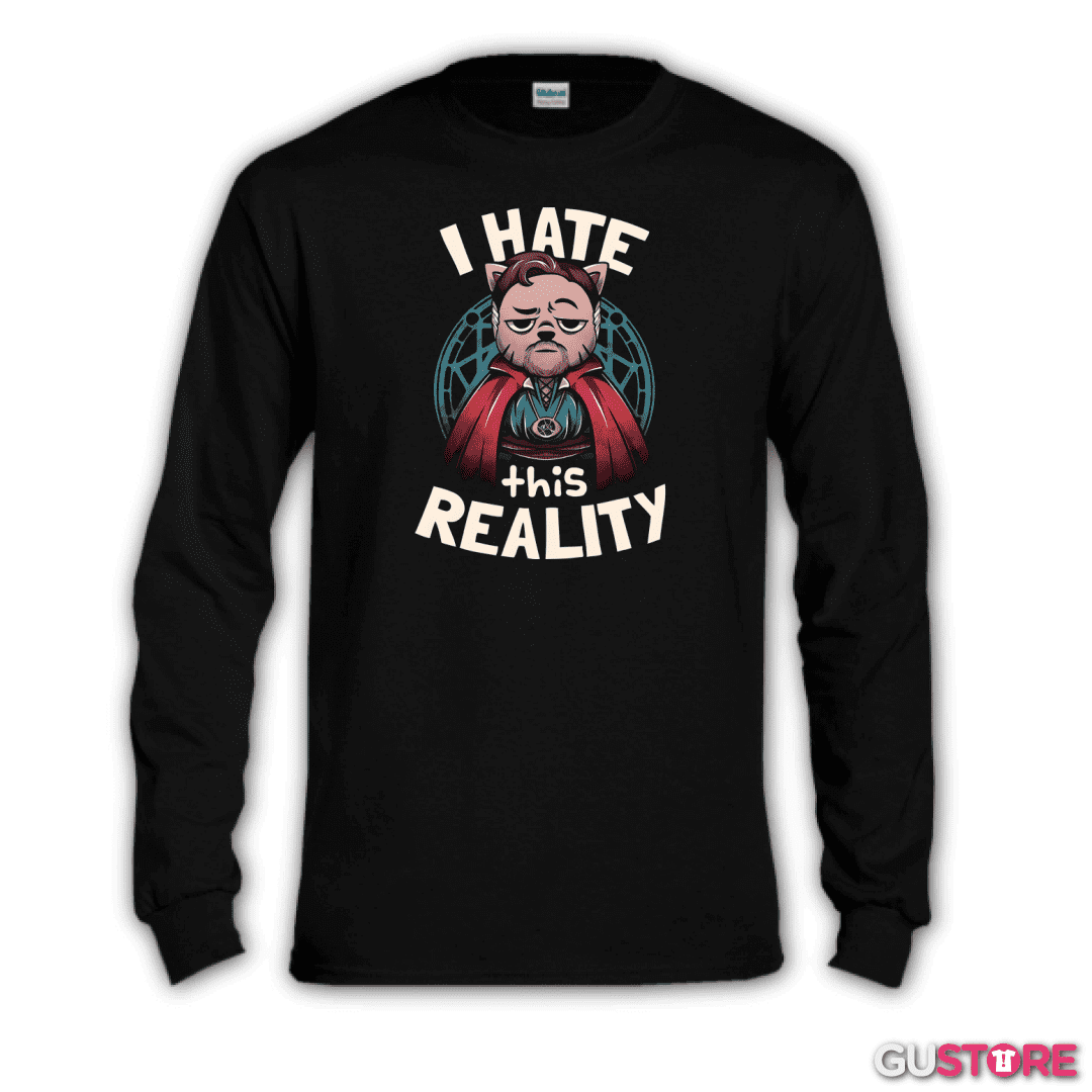 Polera manga larga Strange Cat