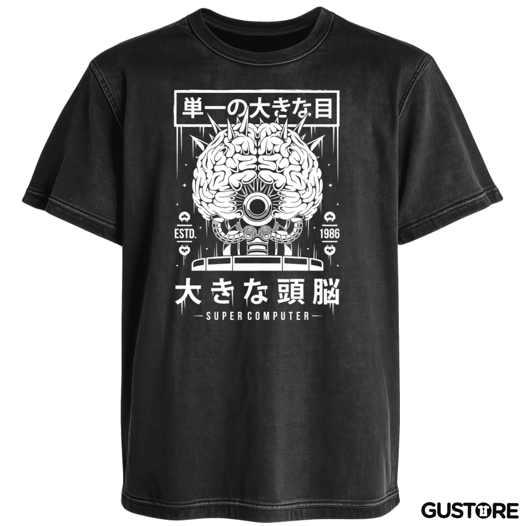 Polera desgastada Cerebro Madre