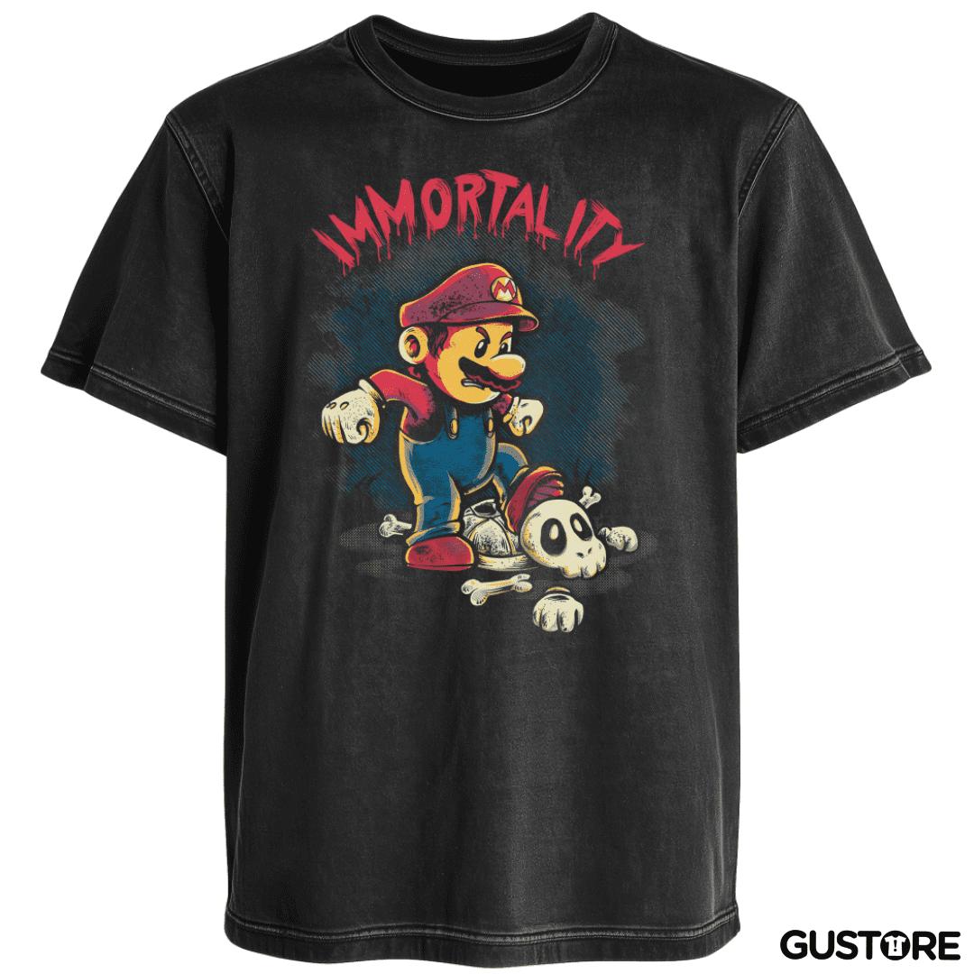 Polera desgastada Immortality 