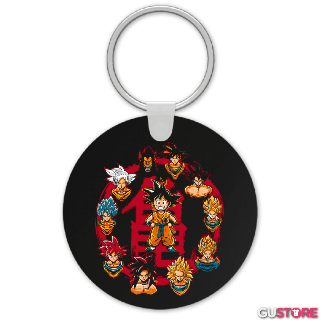 Llavero Goku Evolution