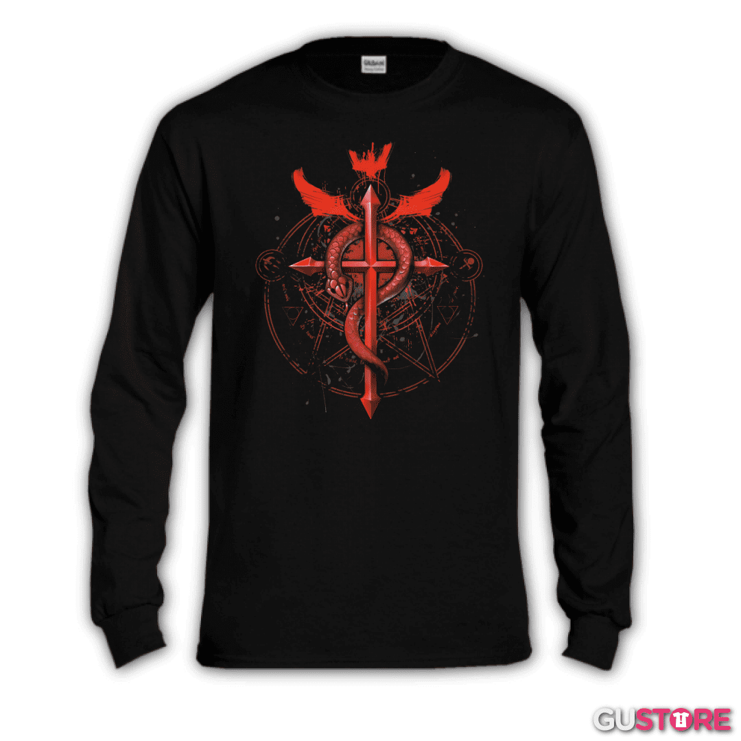 Polera manga larga Símbolo de Alquimistas