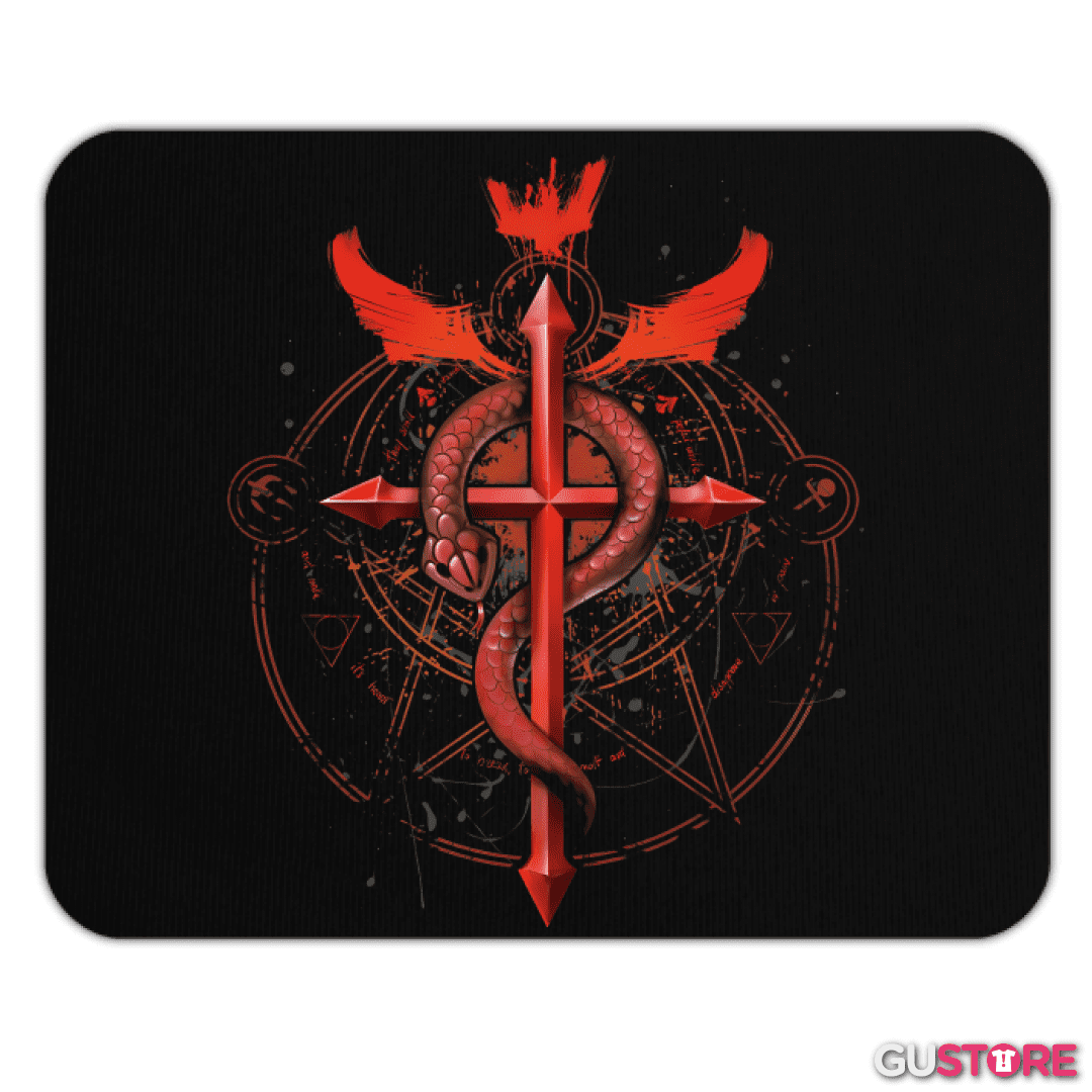 Mousepad Símbolo de Alquimistas