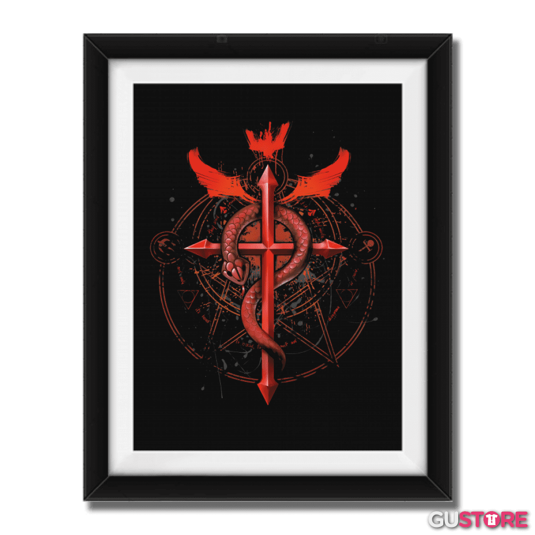 Cuadro decorativo Símbolo de Alquimistas