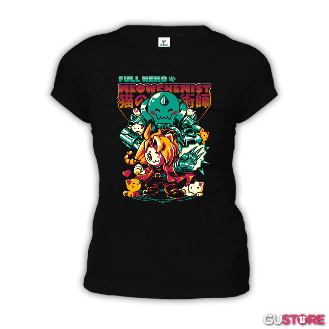 Polera de Mujer FullNeko Meowchemist