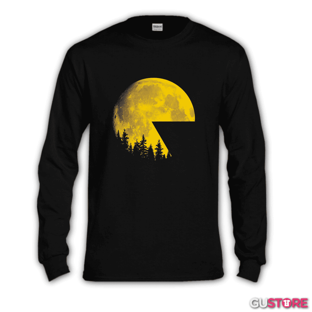 Polera manga larga Pac Moon
