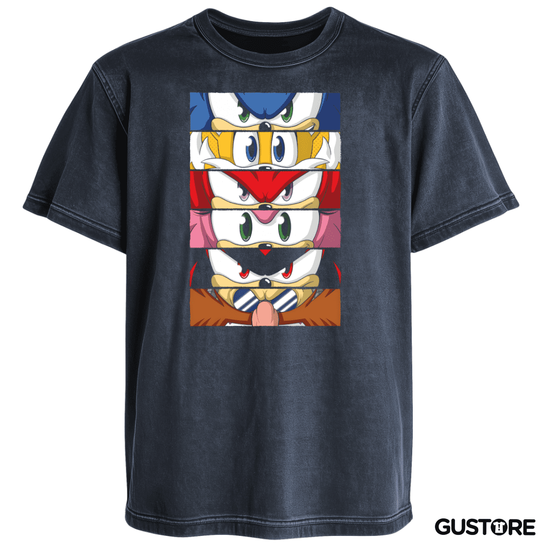Polera desgastada Ojos de Velocidad