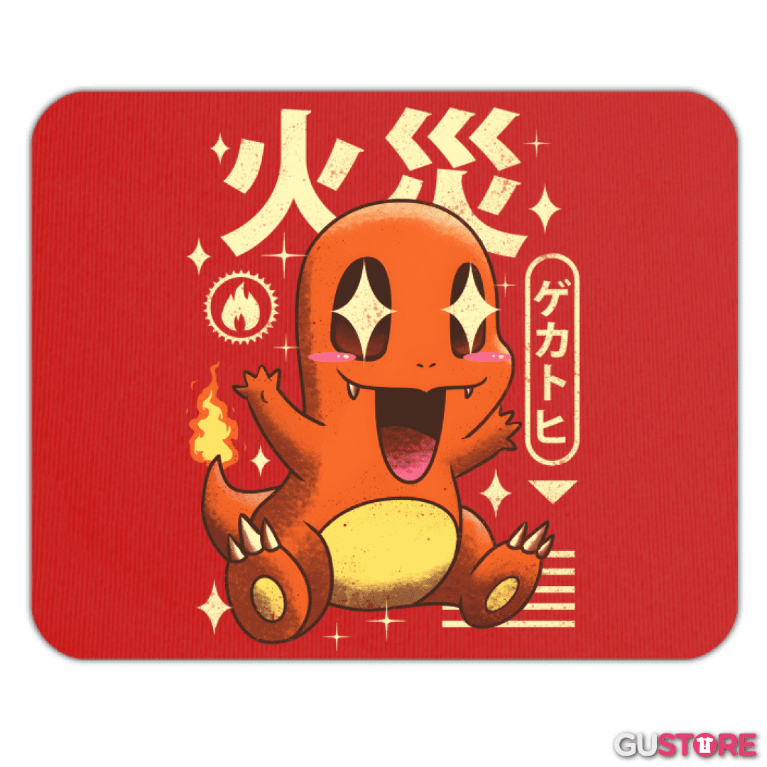 Mousepad Charmander Kawaii