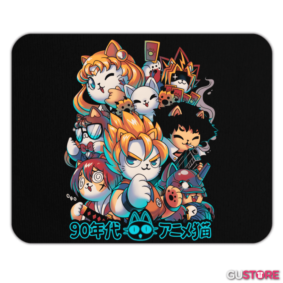 Mousepad Neko Kawaii Anime