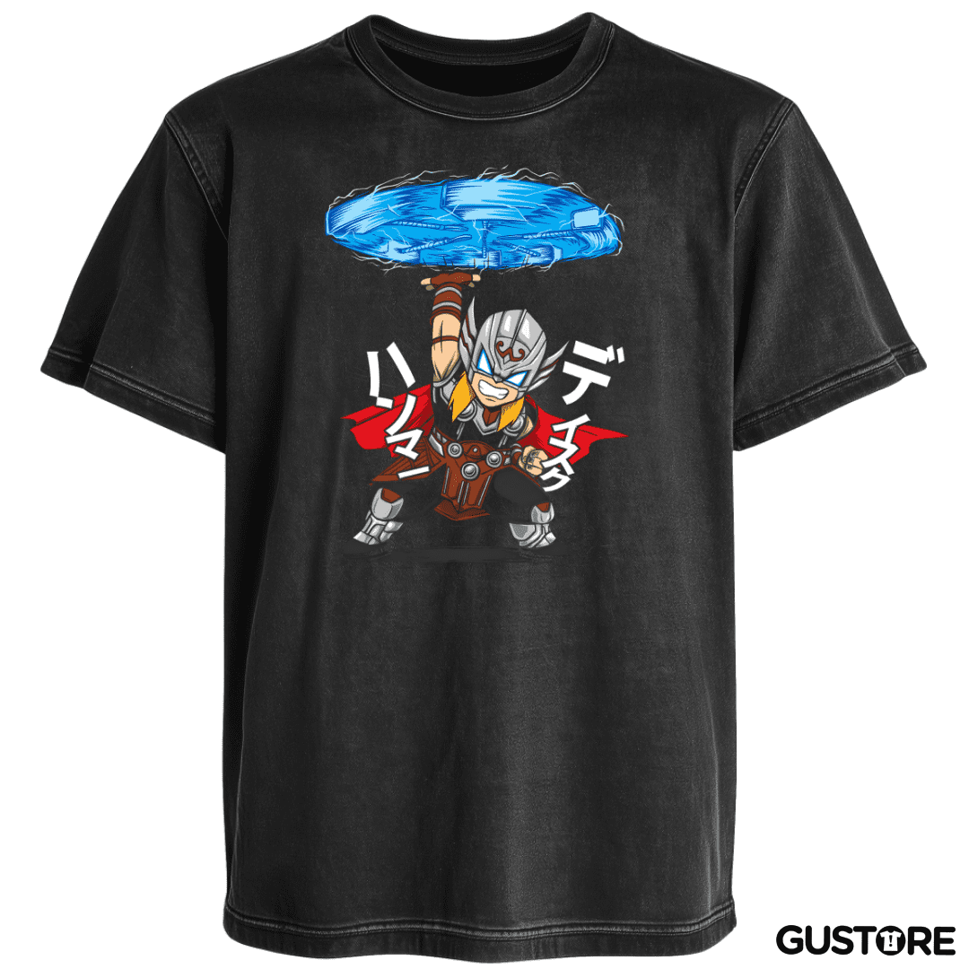 Polera desgastada Martillo Volador