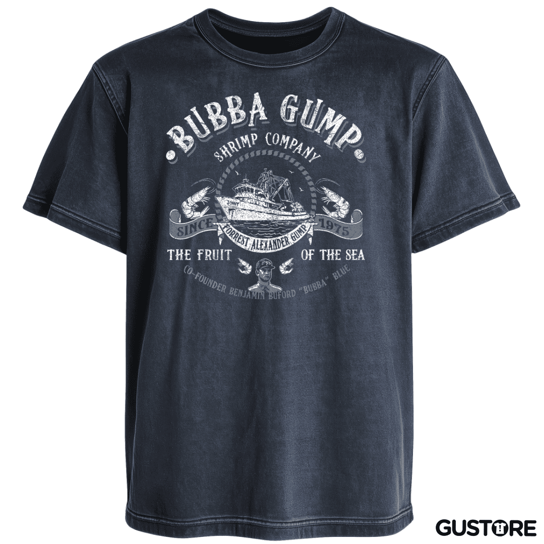 Polera desgastada Bubba Gump Company
