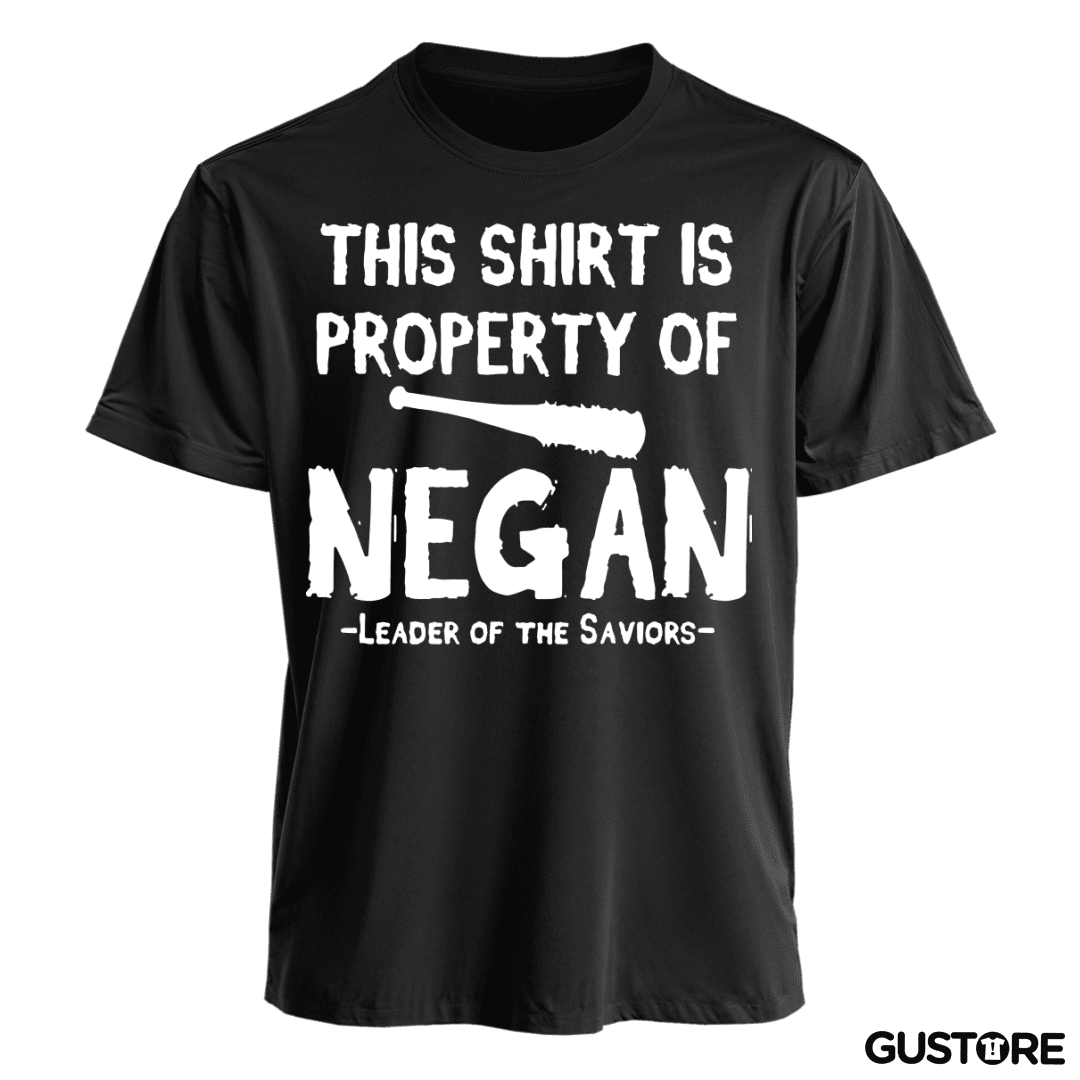 Polera This shirt is property of negan