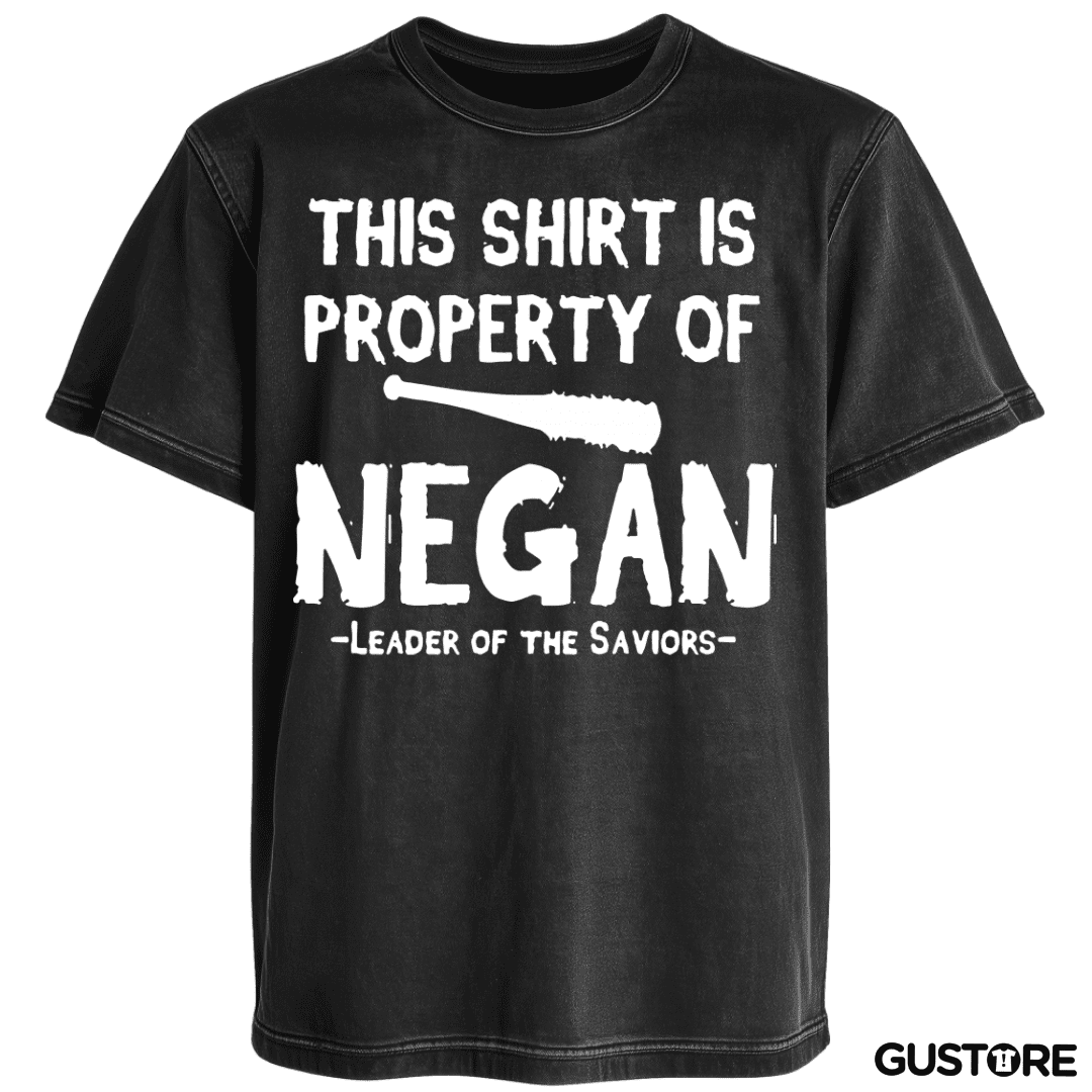 Polera desgastada This shirt is property of negan
