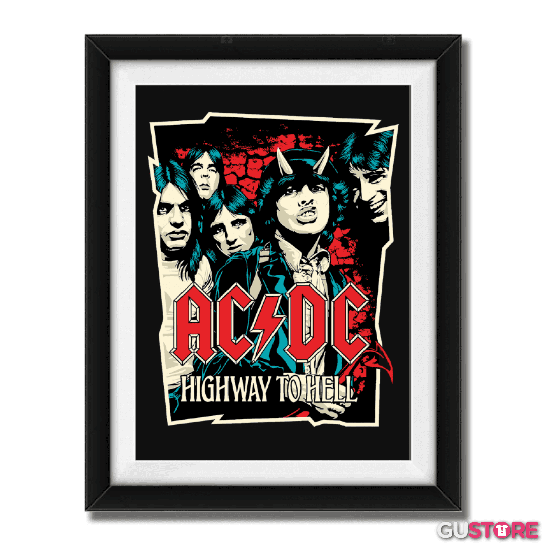 Cuadro decorativo Highway to hell